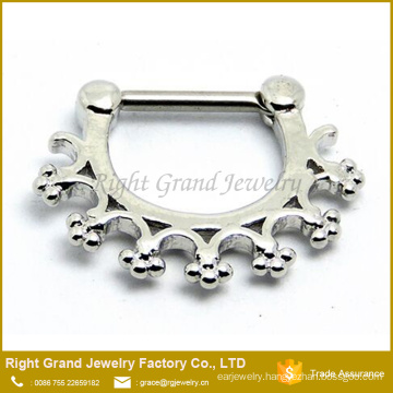 New Arrival Surgical Steel Tribal Septum Ring Nose Pierce